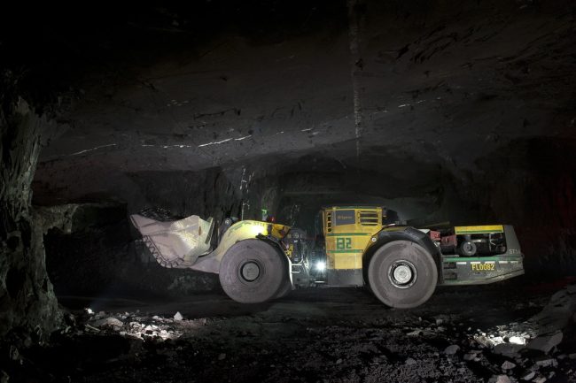 mining underground